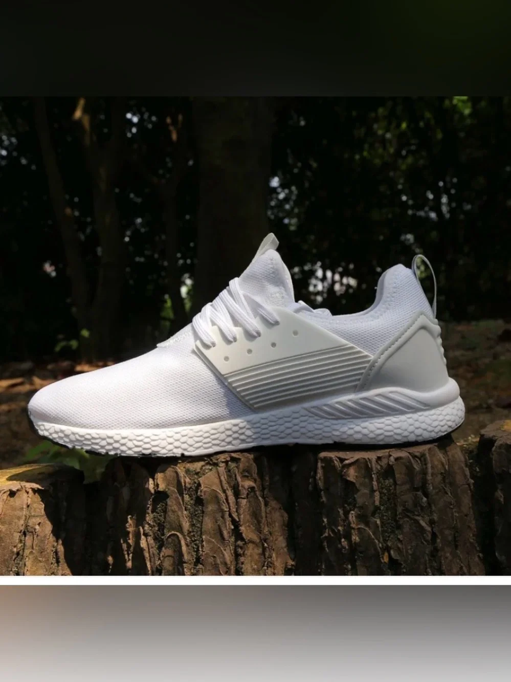 NIB Loom Waterproof Sneakers White Knit Athletic Shoes Women’s Size 10 EU 41